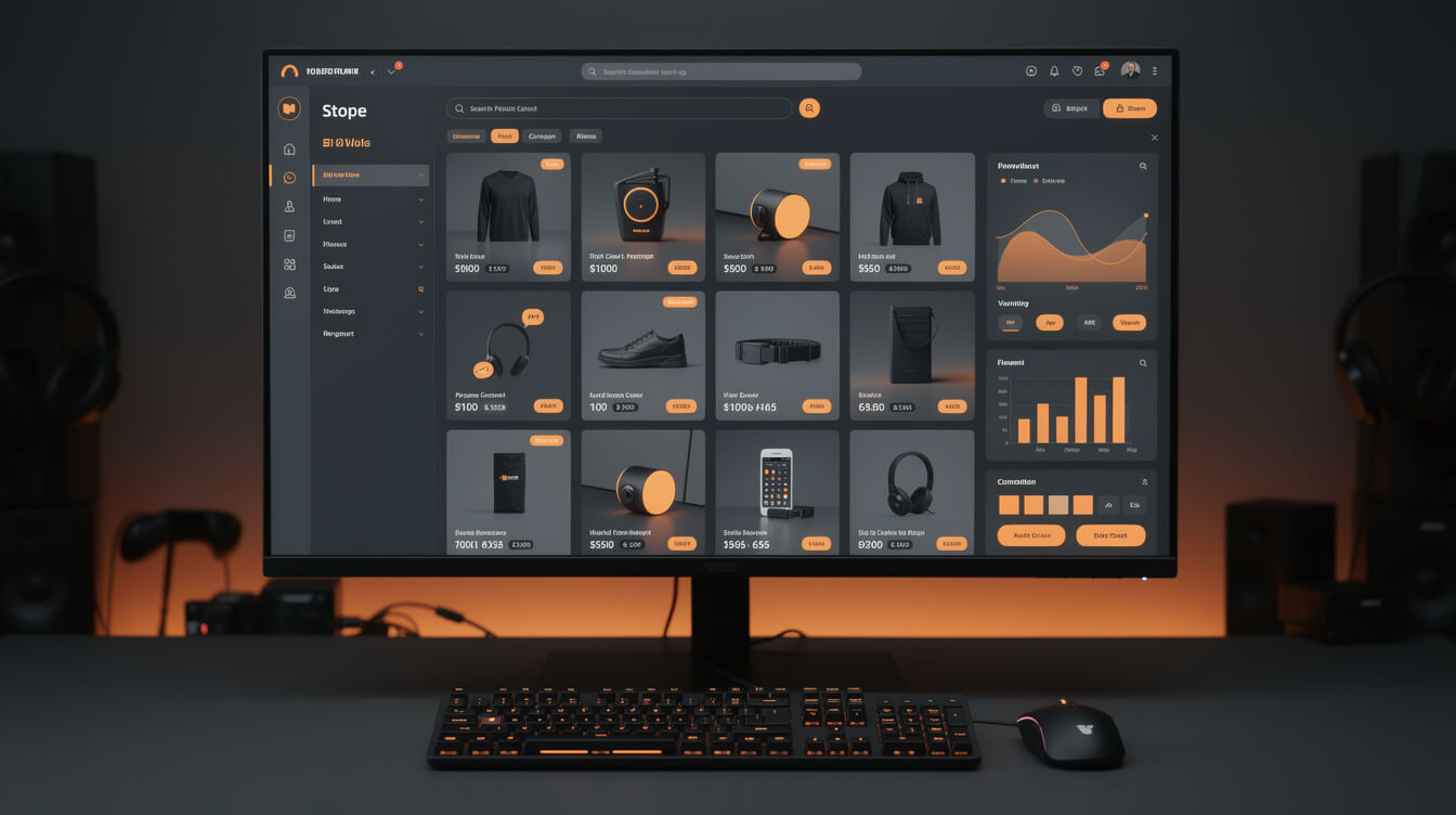 WooCommerce storefront for print on demand