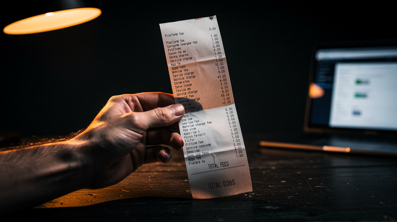 print on demand seller reviewing platform fees and costs