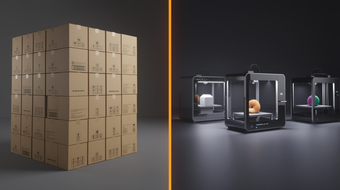 custom merchandise two models concept: bulk ordering versus print on demand