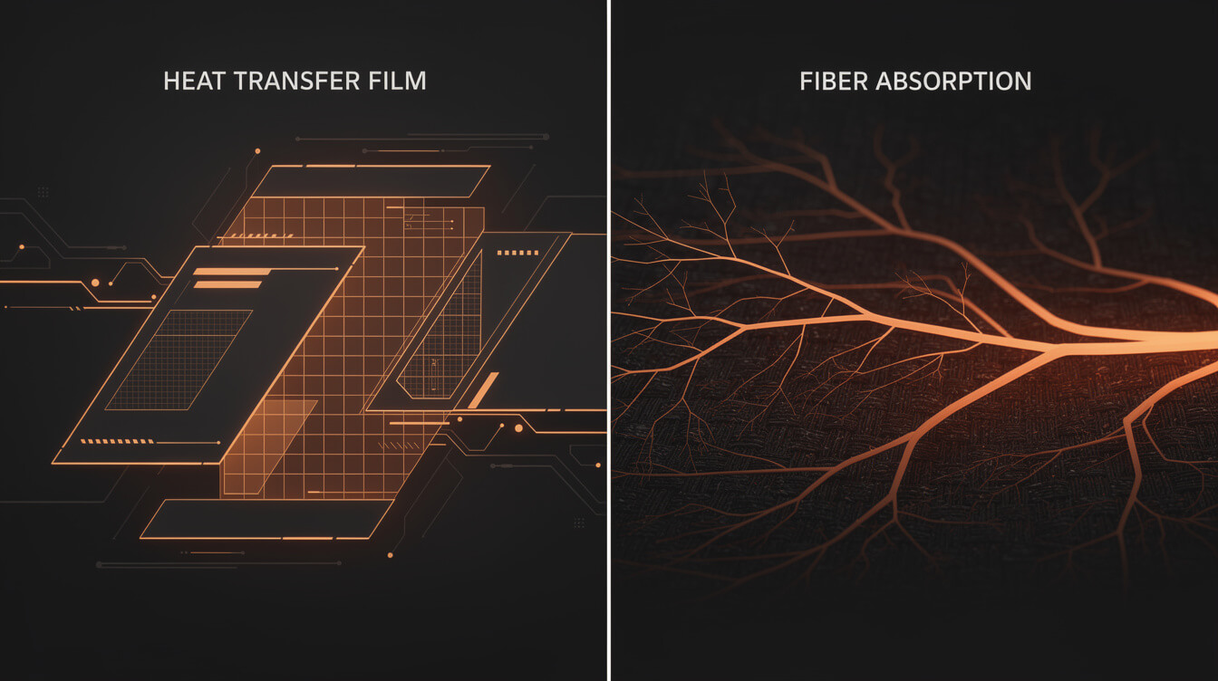 dtg vs dtf comparison visualization for print on demand sellers