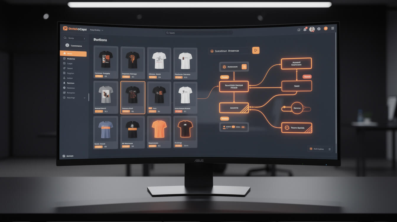 POD fulfillment integrations Printful Printify WooCommerce product catalog