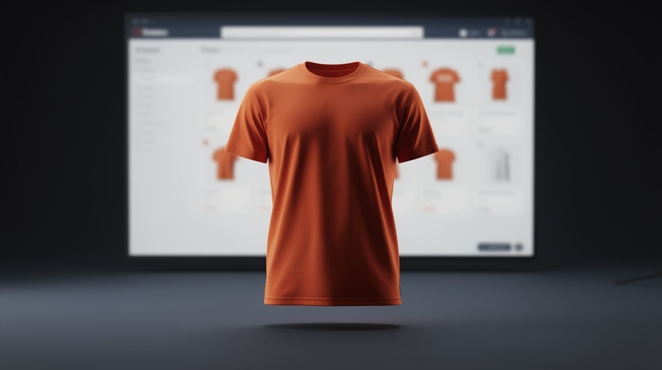 print on demand t shirt seller workflow