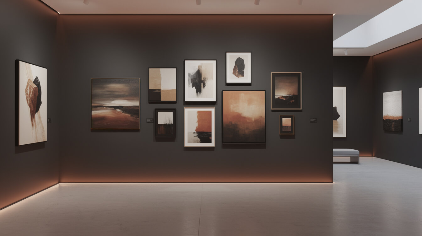 printful art prints product lineup showing posters canvas and framed options
