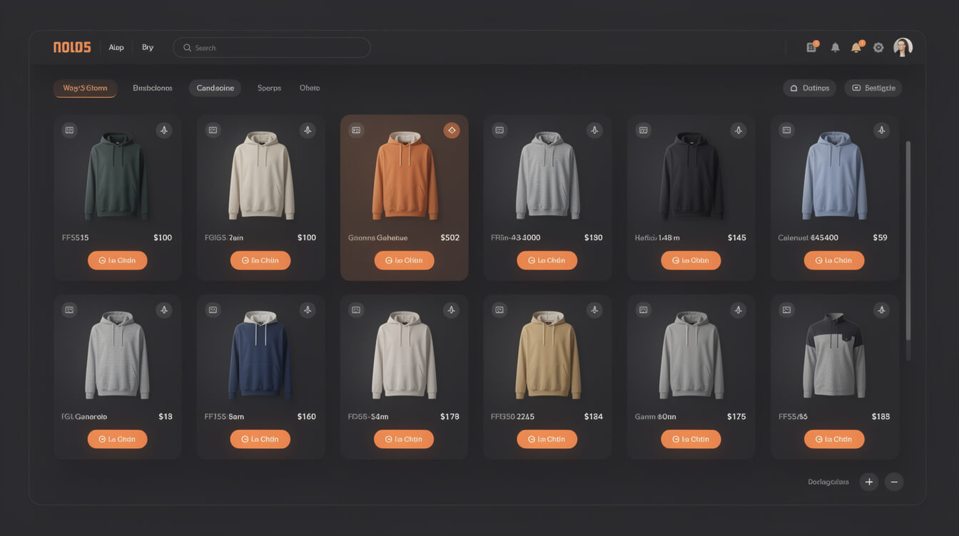 WooCommerce product listing setup with Printful integration dashboard