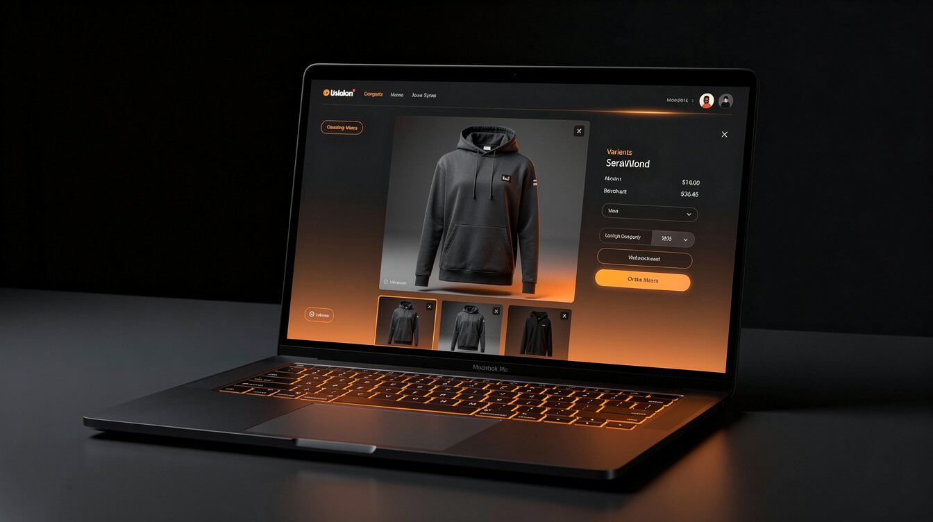 setting up custom hoodie embroidery listings in WooCommerce with Printful