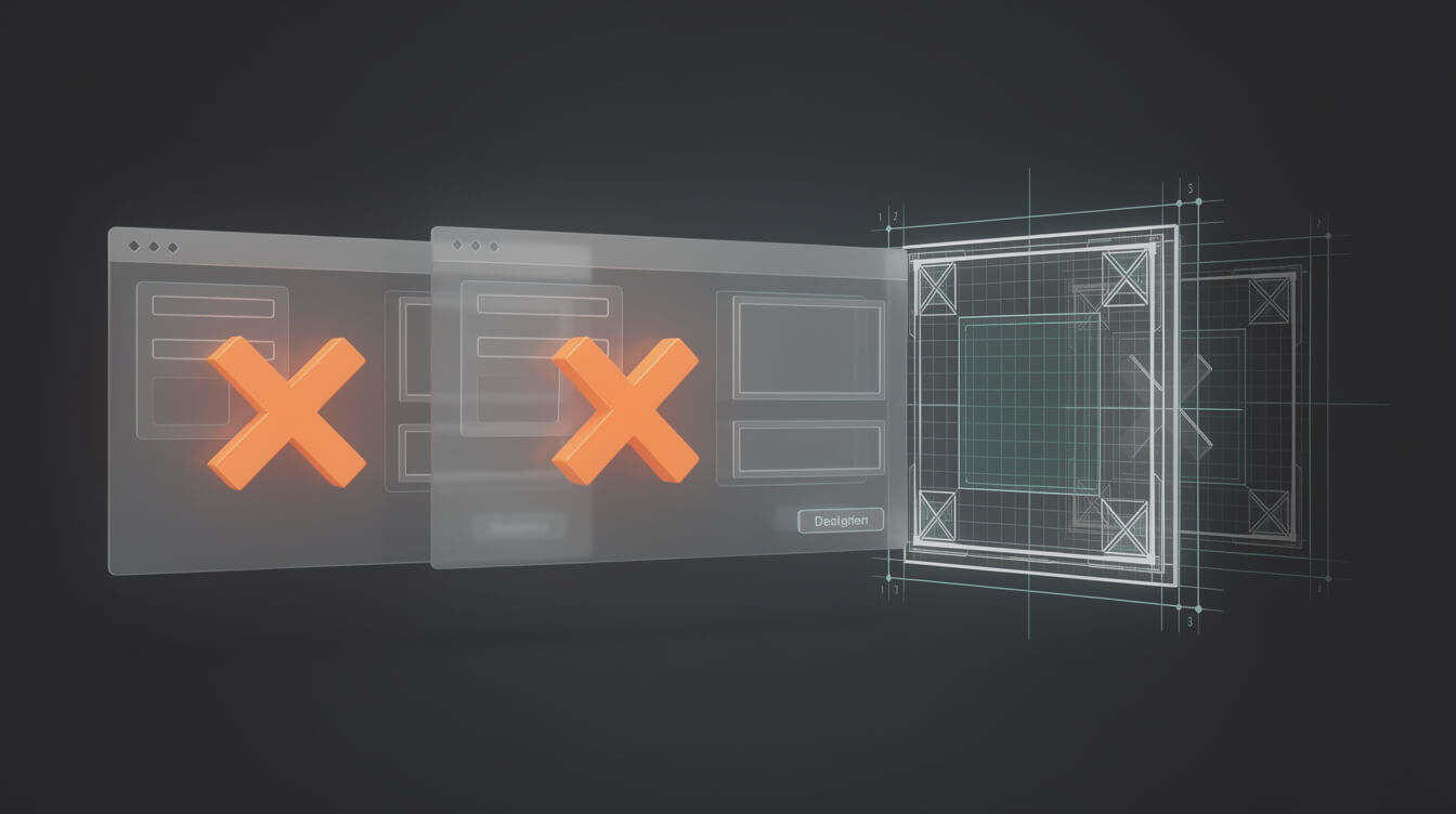 comparison of generic design tools vs POD requirements showing limitations