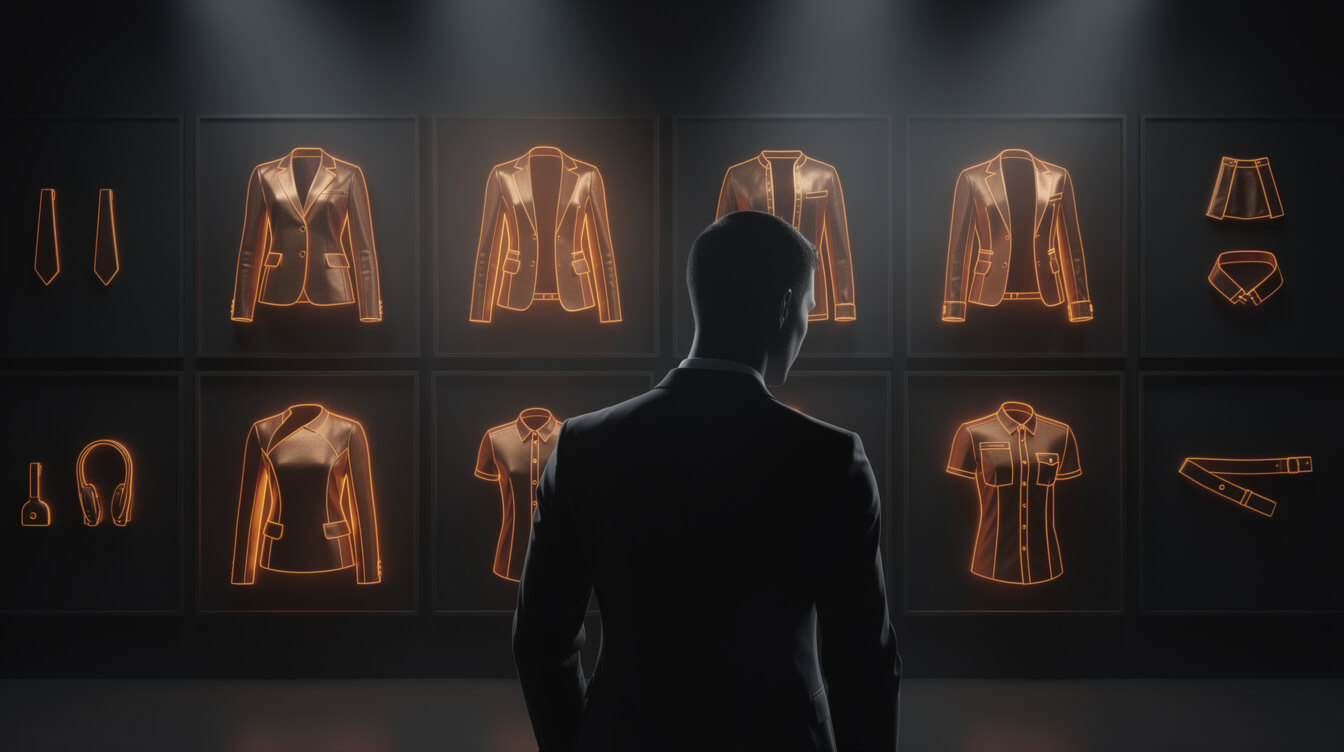 custom brand clothing search intent for businesses and creators