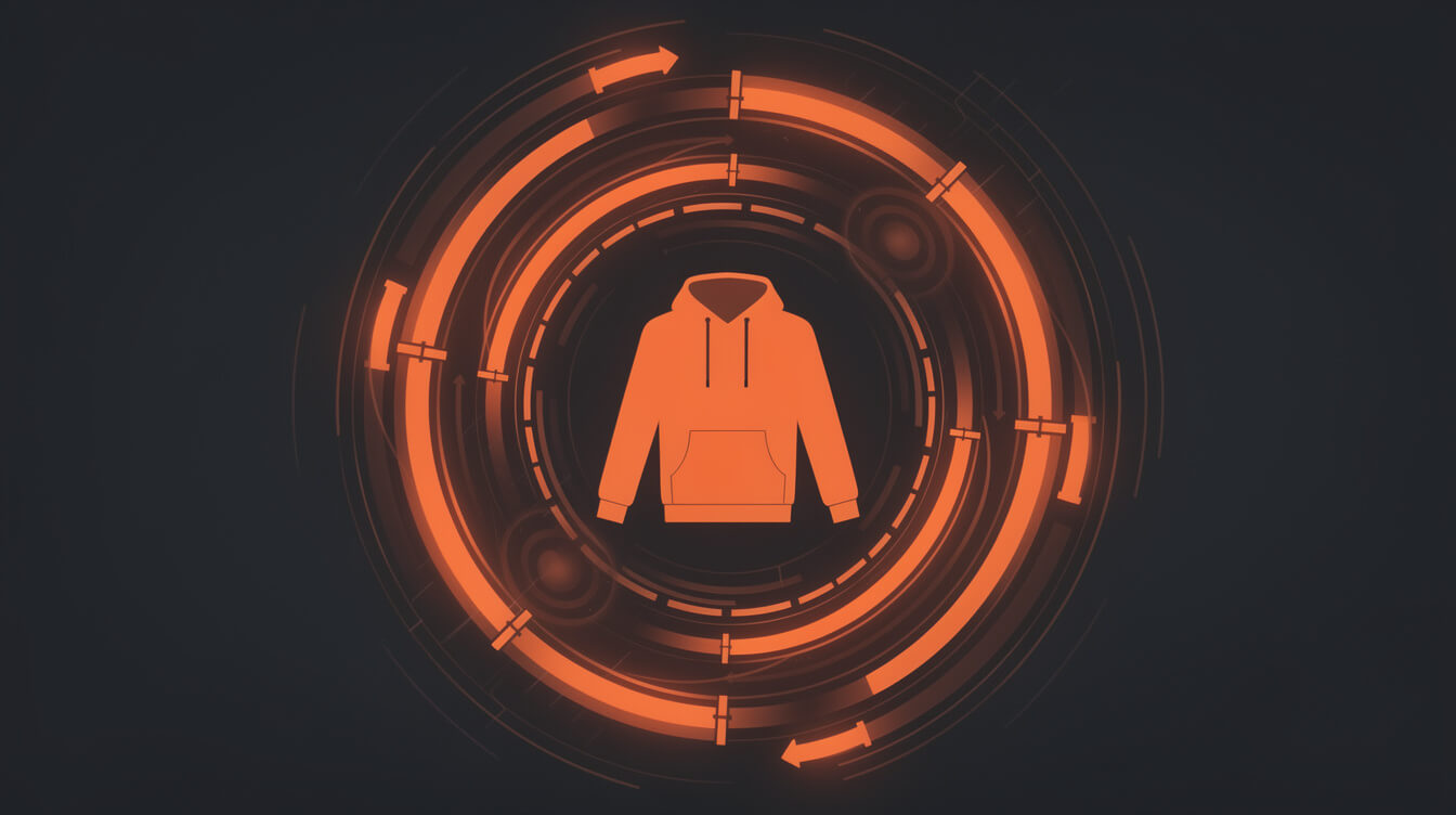 custom hoodie printing MEGA automation pipeline