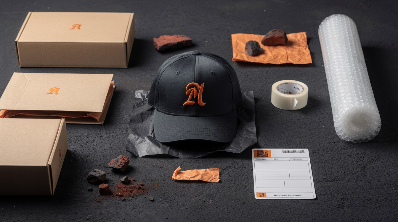 custom logo hat product setup and fulfillment workflow