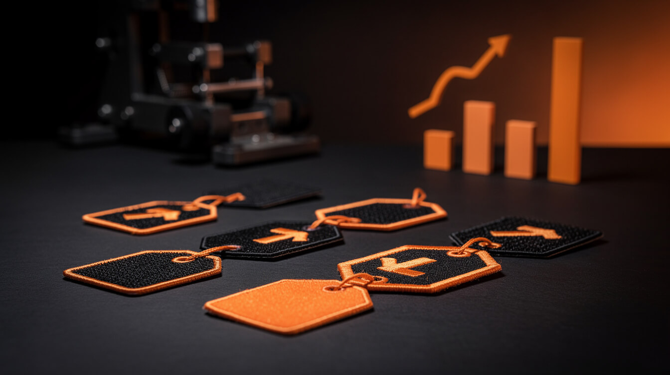 velcro patch unit cost manufacturing breakdown