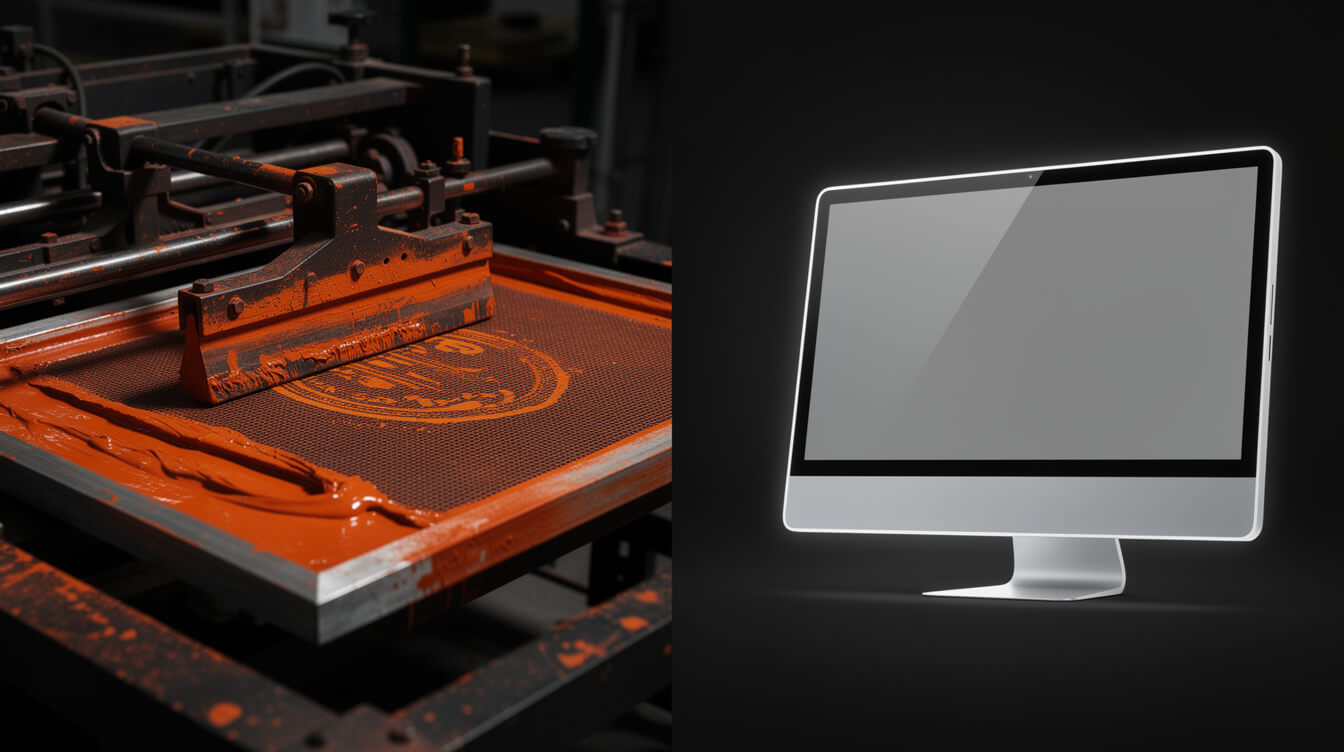 Custom t-shirt screen printing vs print on demand: the break-even math every seller needs