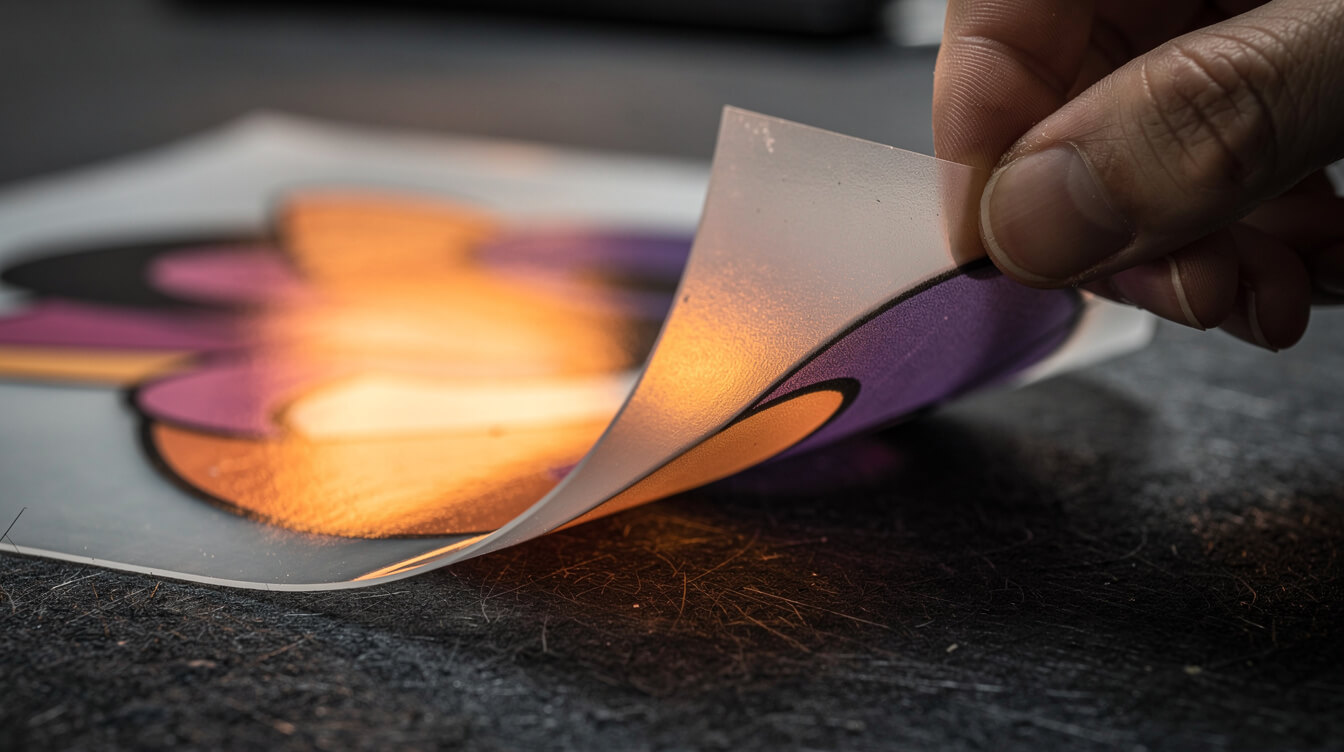custom iron on tshirt transfers heat press process close-up