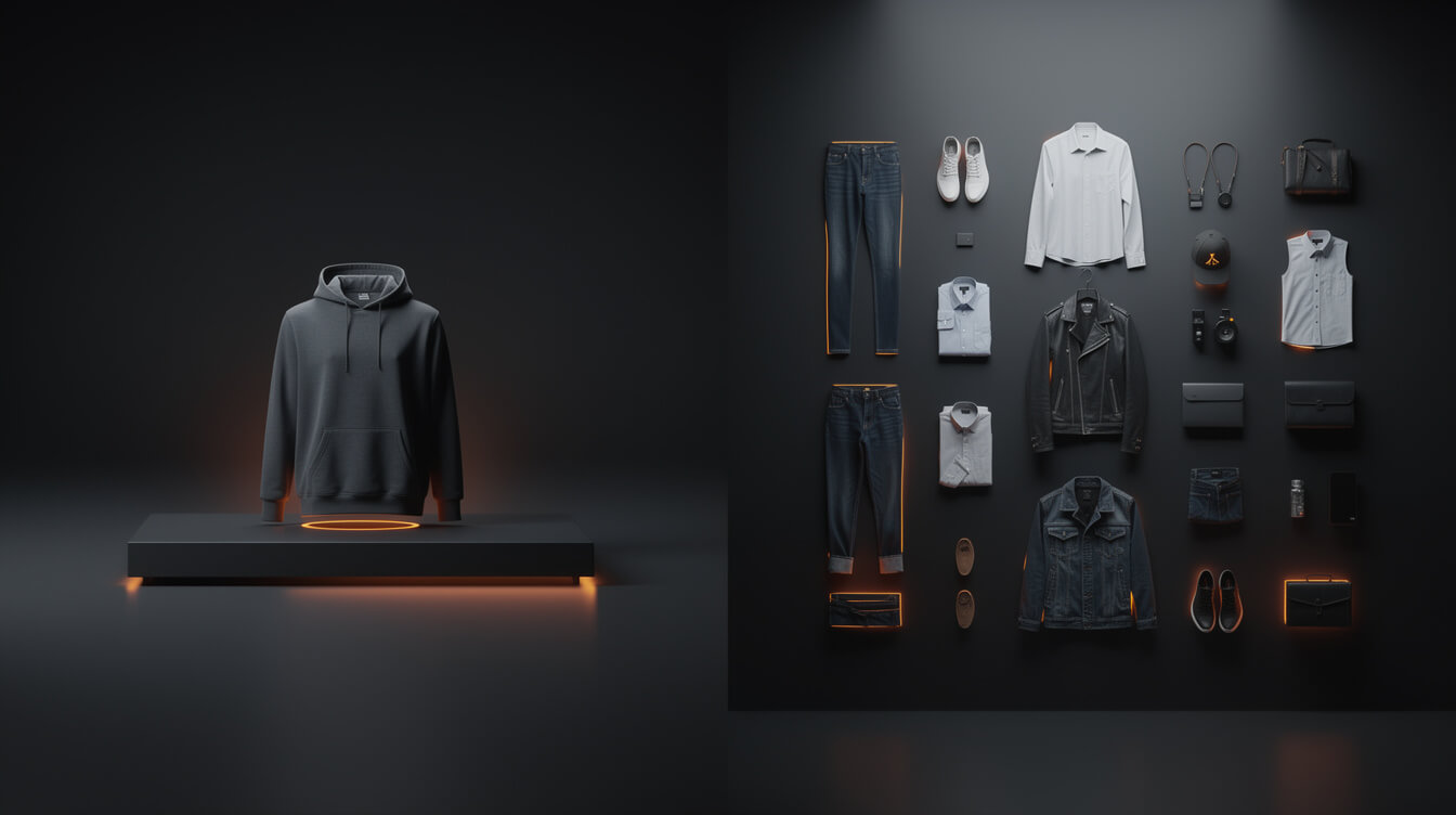print on demand clothing brands one-product store vs full catalog comparison