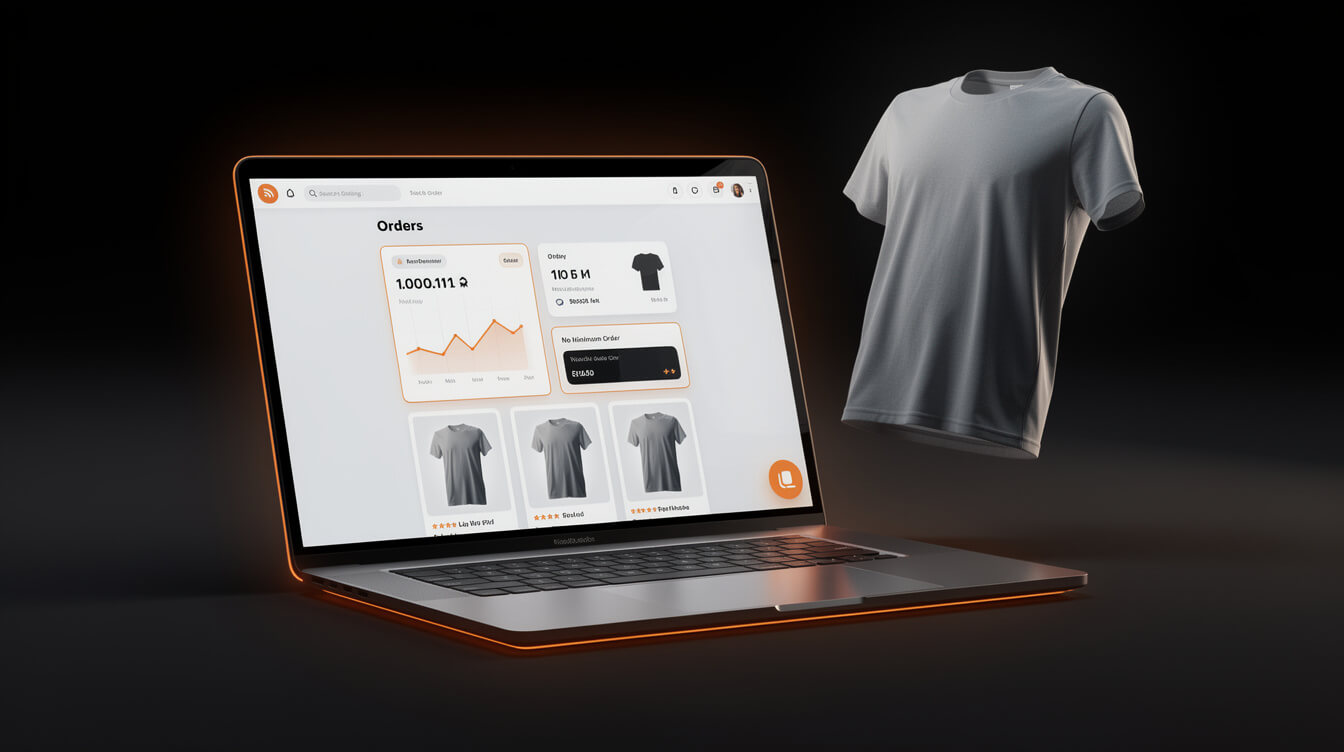 print on demand no minimum order alternative to screen printing