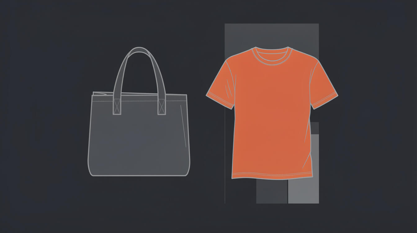 tote bag vs t-shirt margin comparison for POD sellers