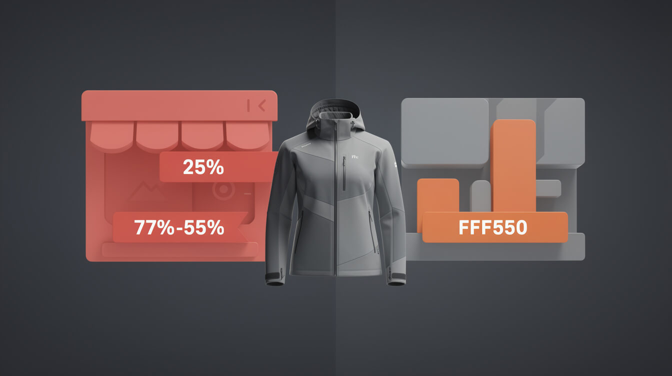 Shopify vs WooCommerce custom embroidered jacket platform fee math