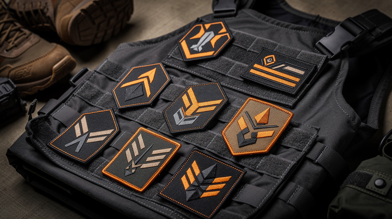 morale patch niche military tactical outdoor streetwear embroidered patches