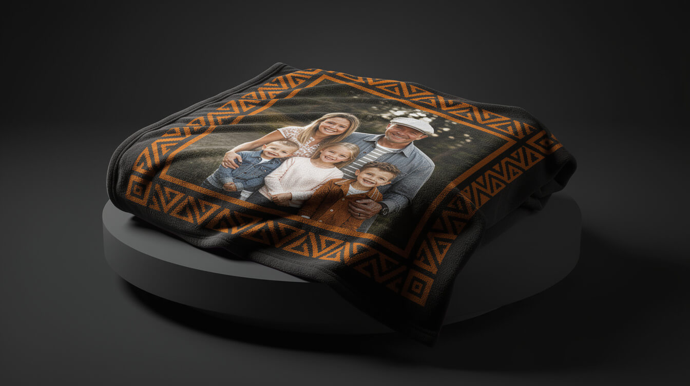 Custom photo blankets for POD sellers: sublimation method, provider options, and the real unit cost math