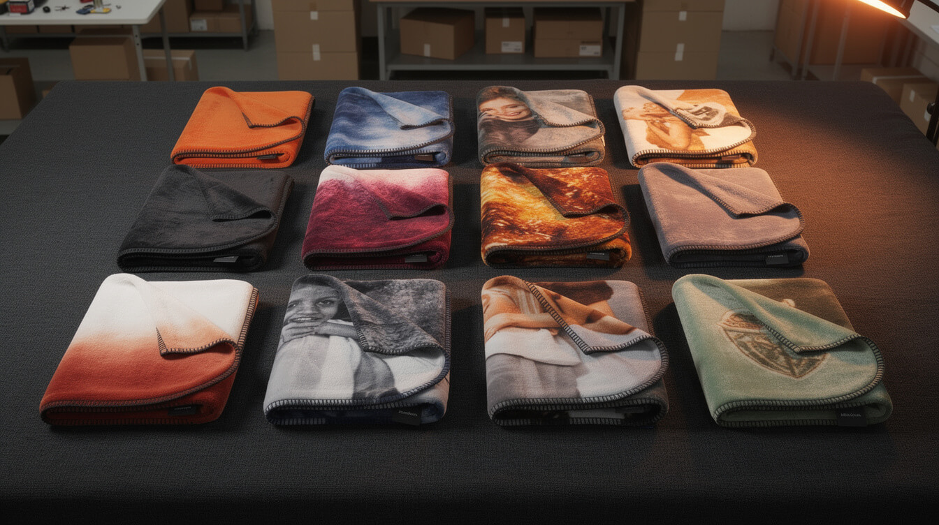 custom photo blanket POD providers comparison Printful Printify Gooten