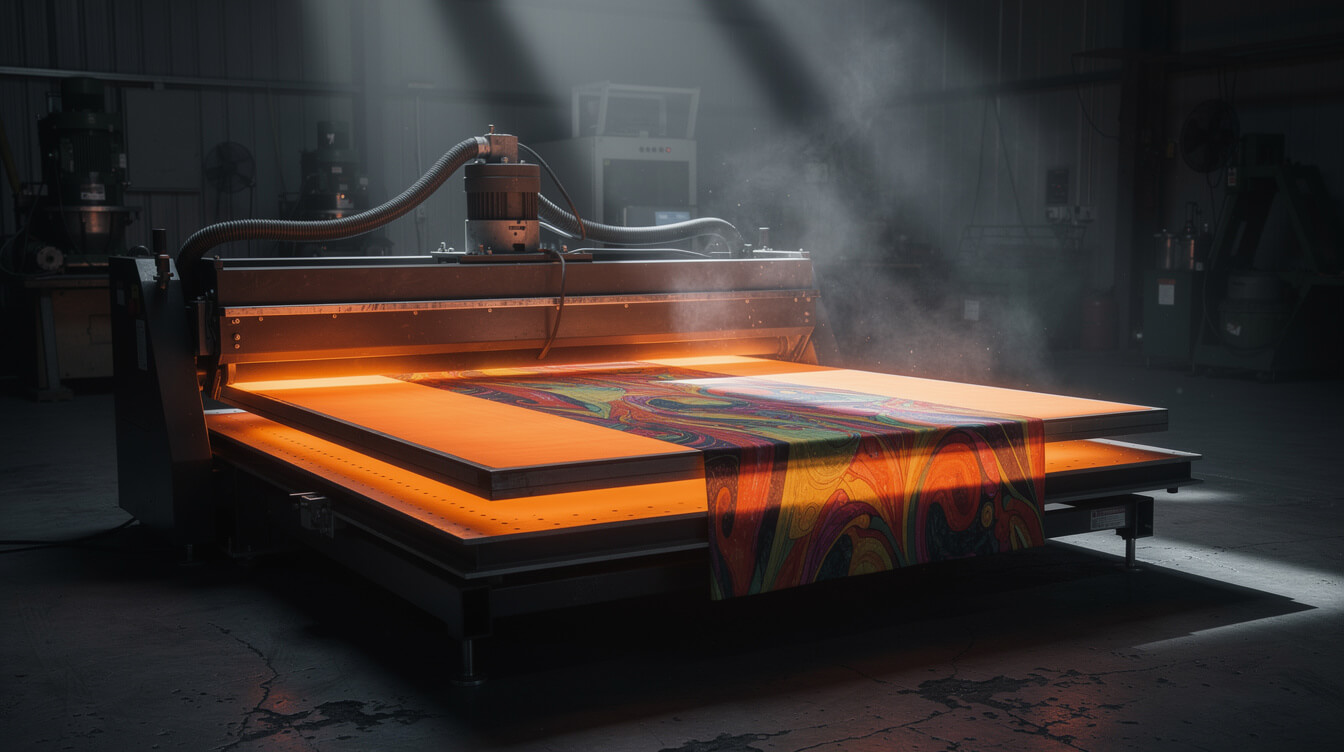 sublimation printing for custom pillows process