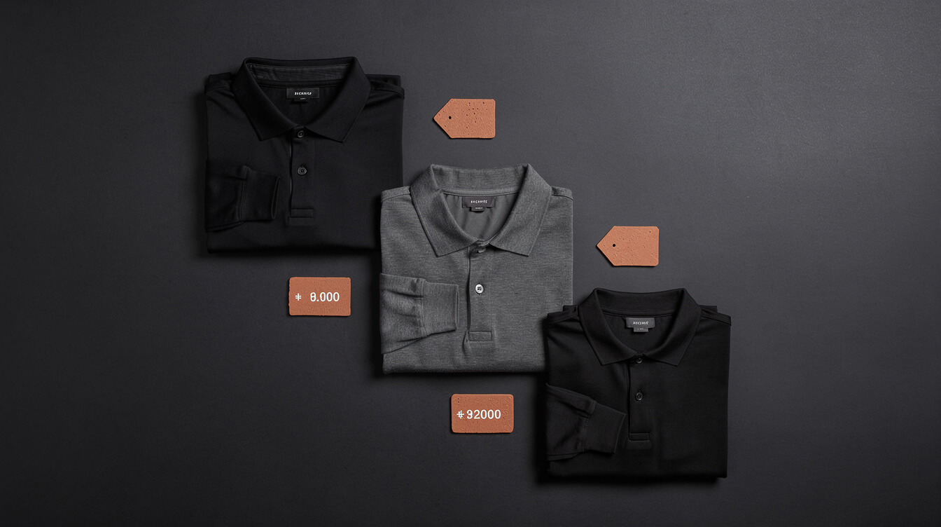 custom polo shirt unit cost breakdown for POD stores