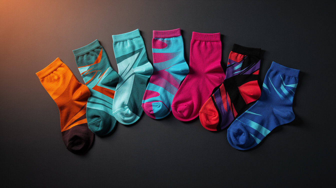 custom socks POD product mix
