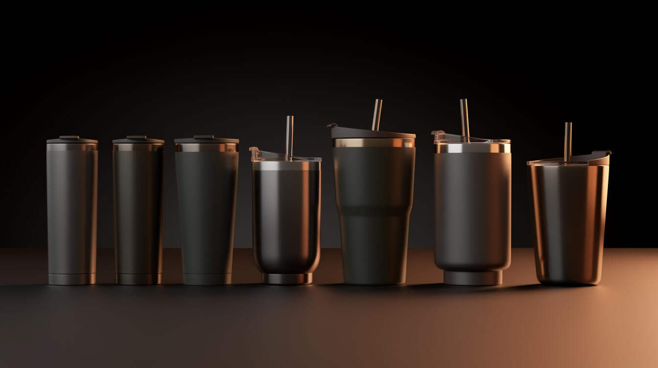 Printful Printify tumbler catalog comparison