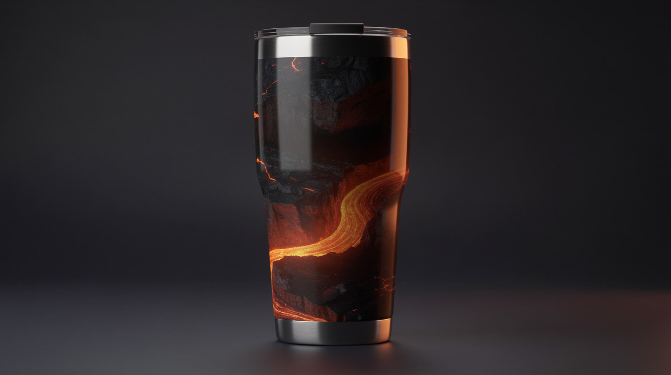 Custom tumblers for POD stores: Printful vs Printify drinkware, unit cost math, and the Shopify fee reality