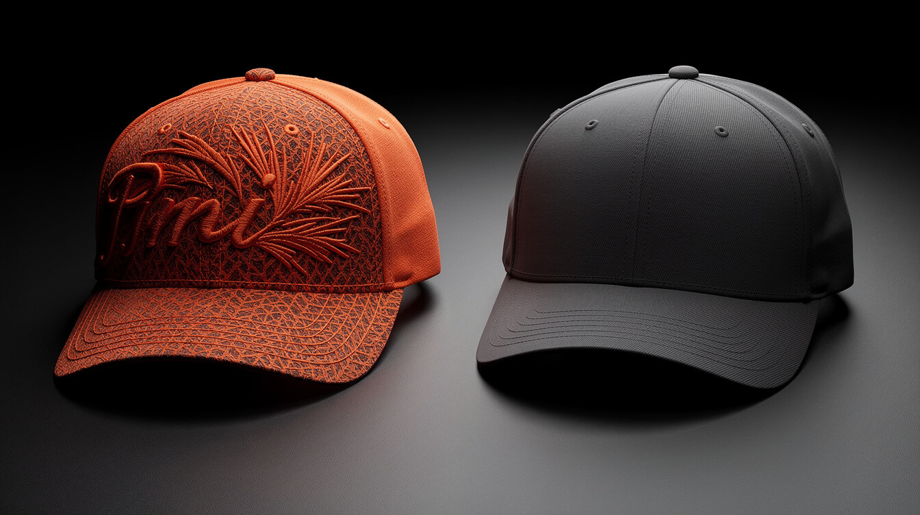 embroidered hat vs DTF hat unit cost comparison for POD sellers