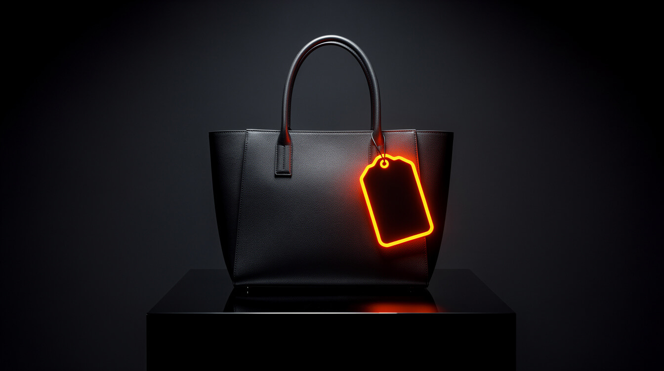 embroidered tote bag retail price margin calculation