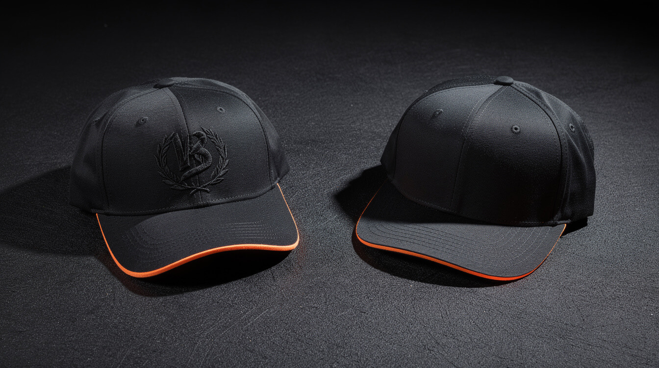 embroidered hats vs flat-print hat options decision guide for POD sellers