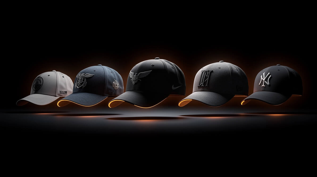 Printful and Printify hat embroidery options