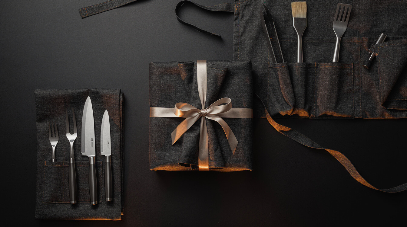 custom apron niche verticals cooking BBQ restaurant gift market