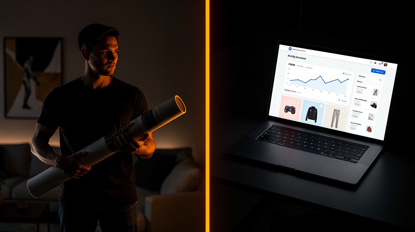 custom canvas print POD seller vs buyer workflow