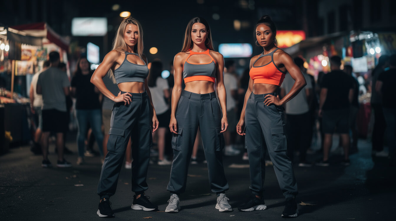 custom crop top streetwear and athleisure fashion opportunity for POD sellers