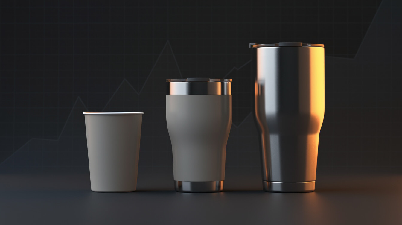 custom drinkware unit cost math for POD sellers at 1 unit fulfillment