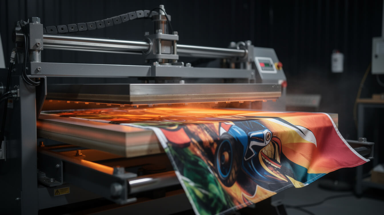 custom flag printing dye sublimation
