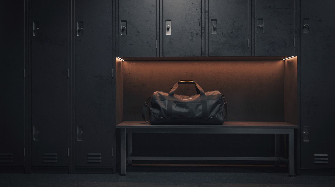 custom gym bag POD catalog gap
