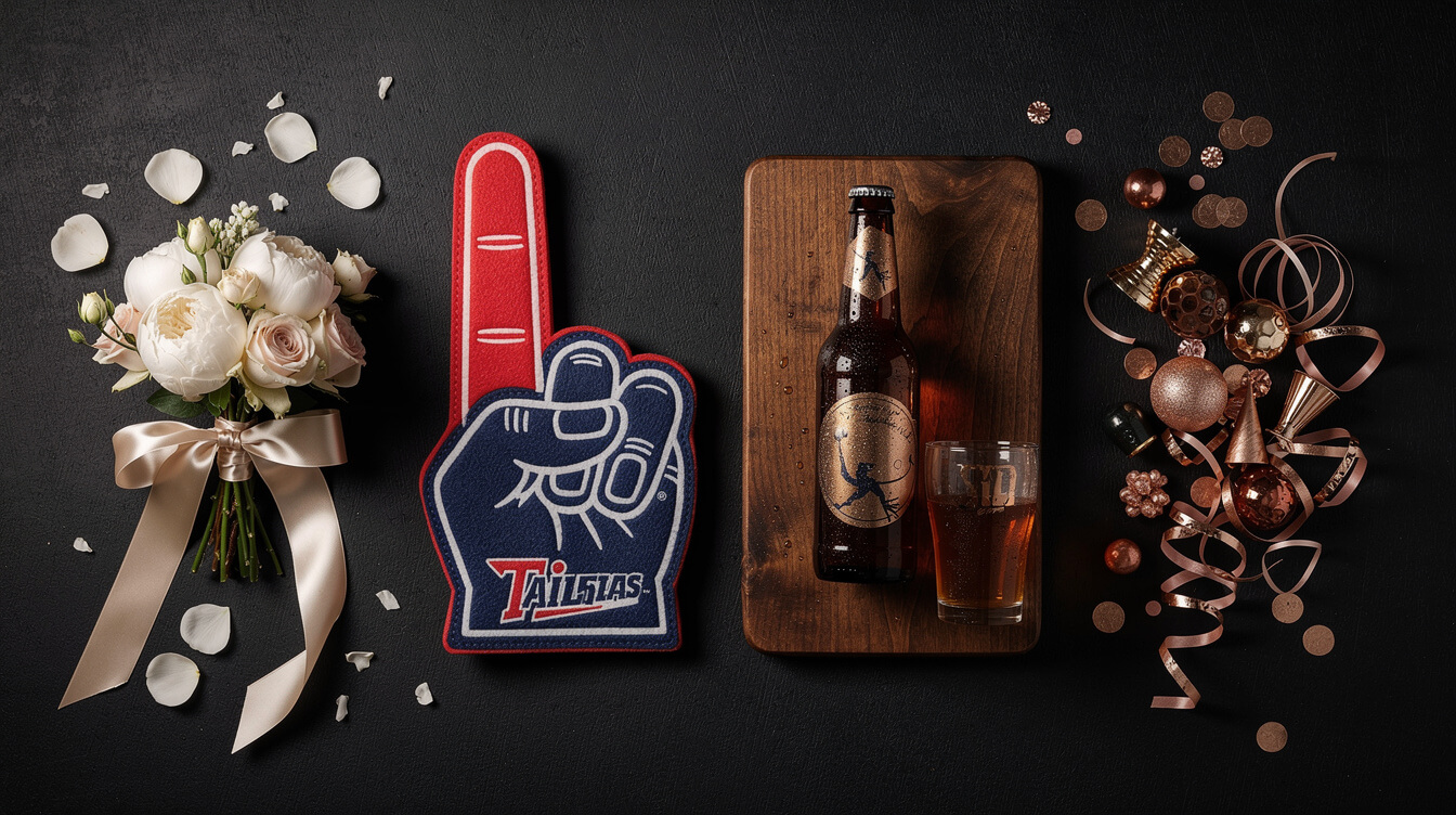 custom koozies niche verticals including wedding favors tailgate sports fan craft beer and bachelorette party themes