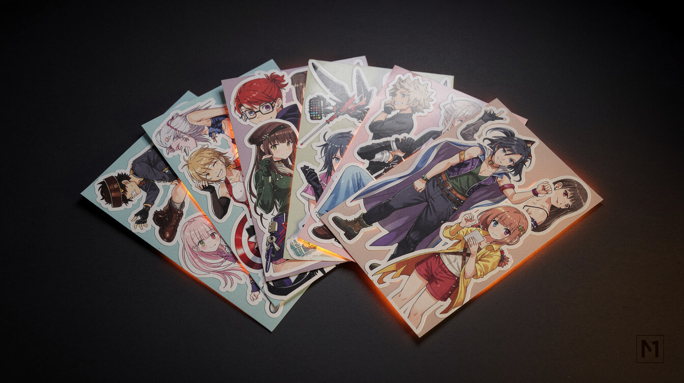 Custom sticker sheets for POD sellers: which providers support them, what they cost, and the low-AOV math