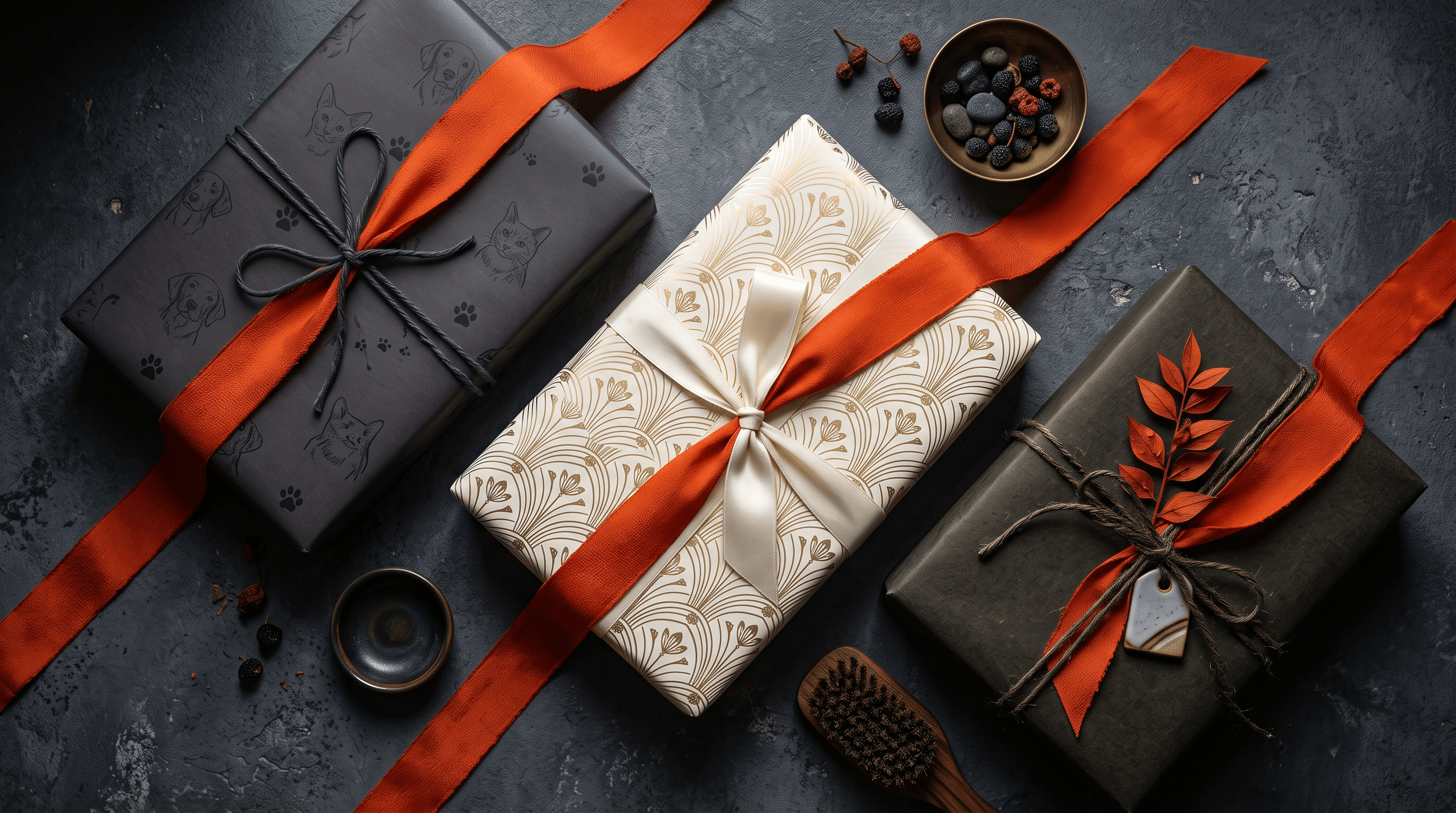custom wrapping paper niche verticals pet brands wedding DTC