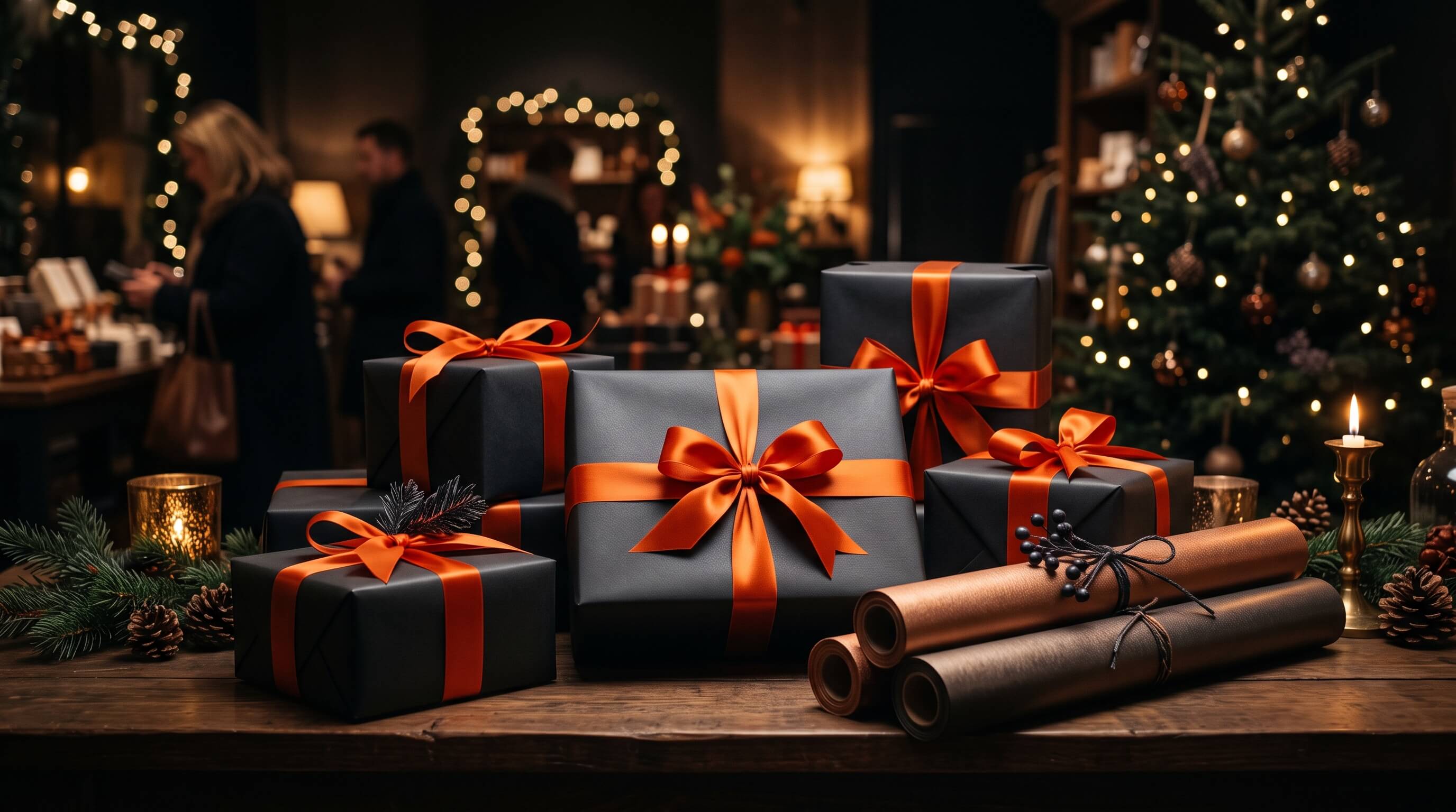custom wrapping paper seasonal demand Q4 holiday