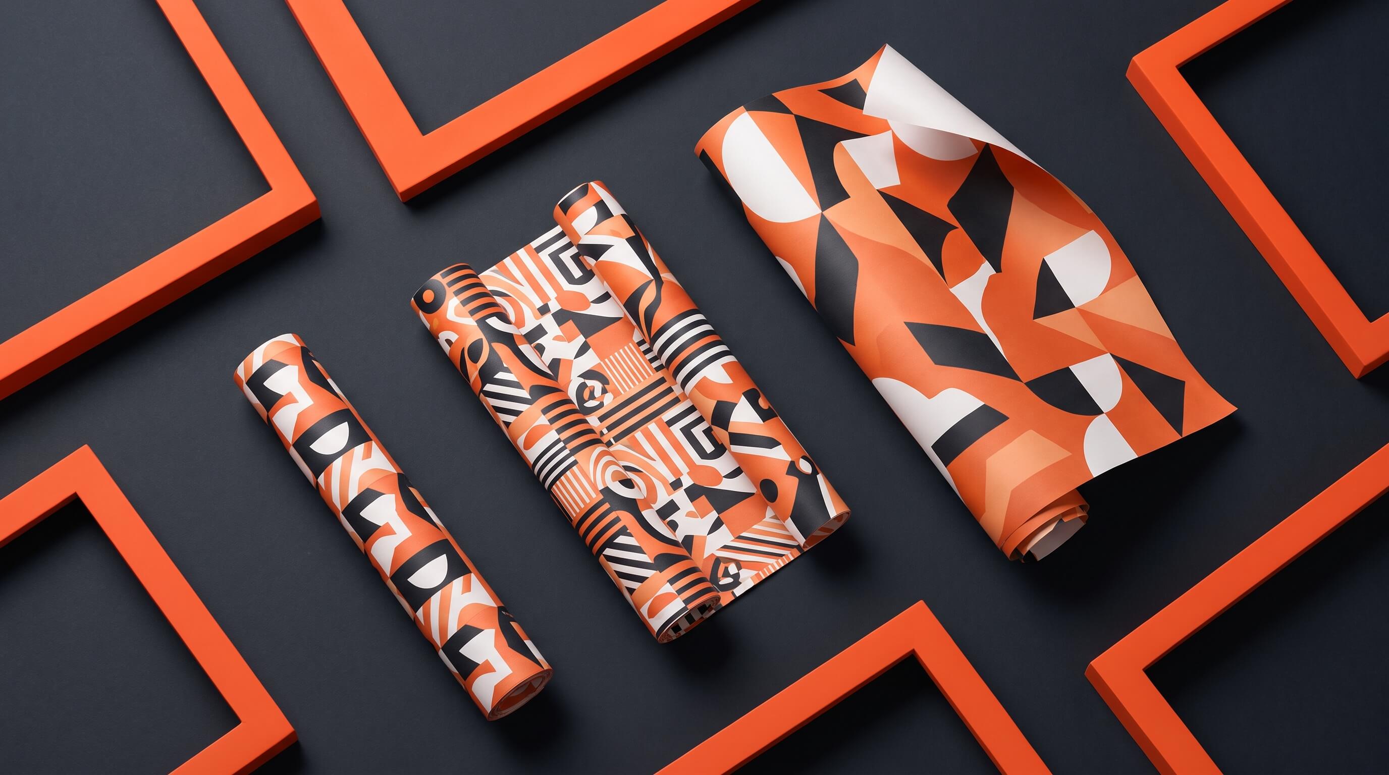 custom wrapping paper unit cost POD pricing math