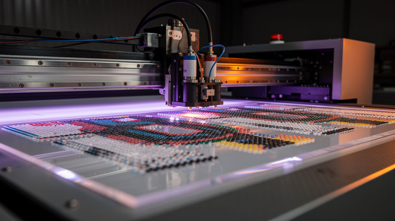 UV printing process on hard plastic substrate for custom airpod cases
