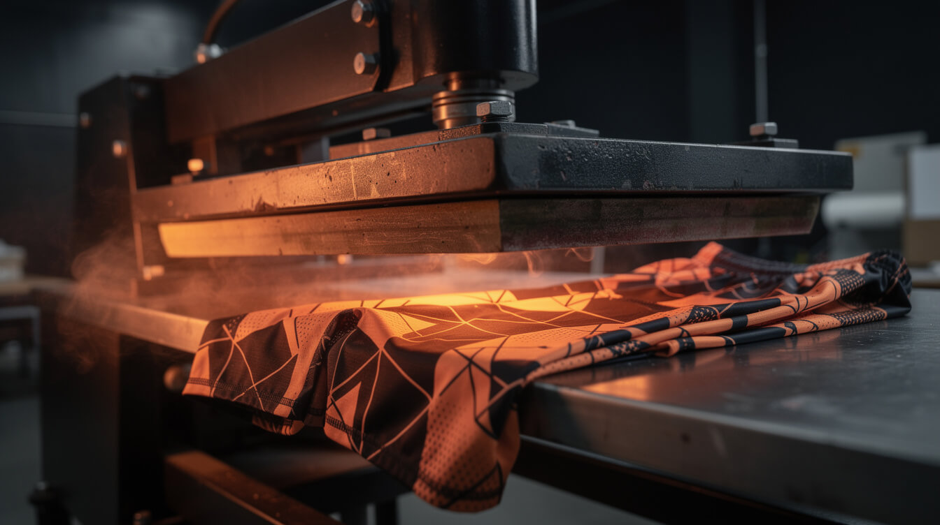 AOP sublimation process for custom boxing shorts alternative