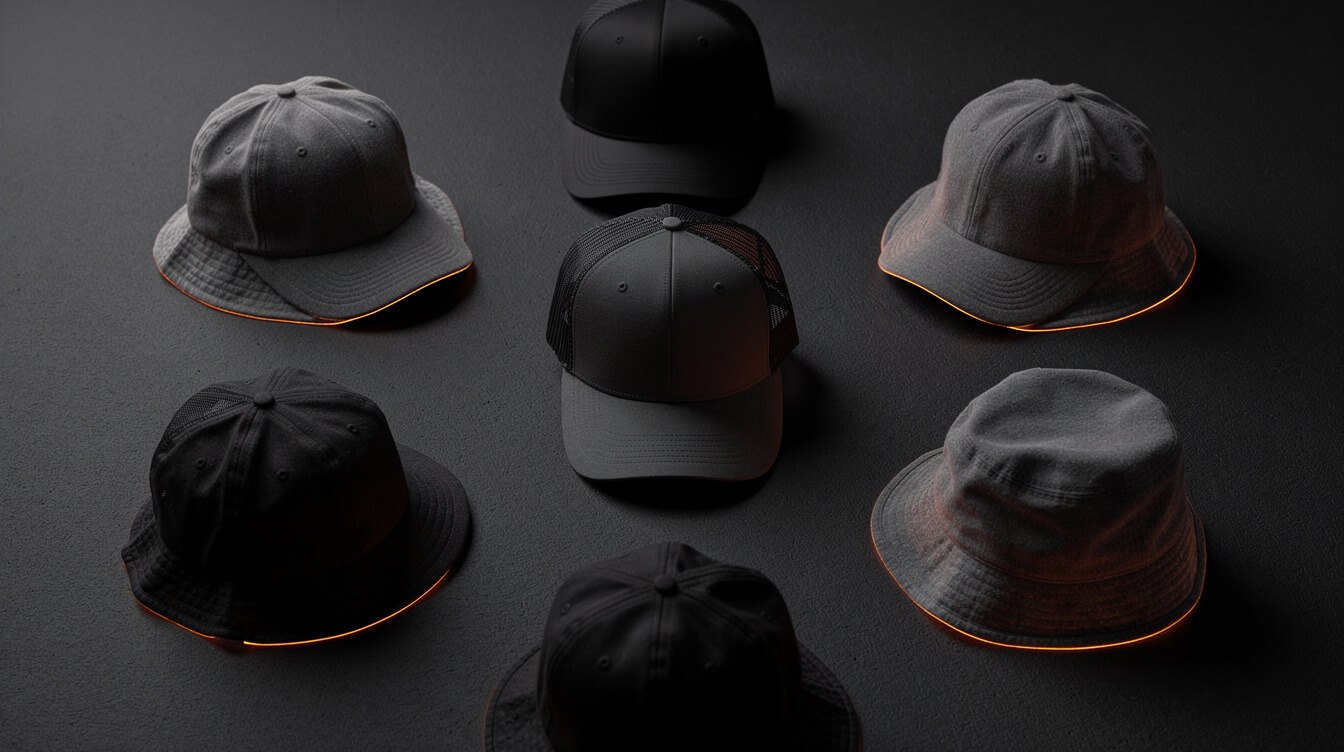Custom hats no minimum for POD sellers: embroidery vs AOP, which providers ship single units, and the hat niche math