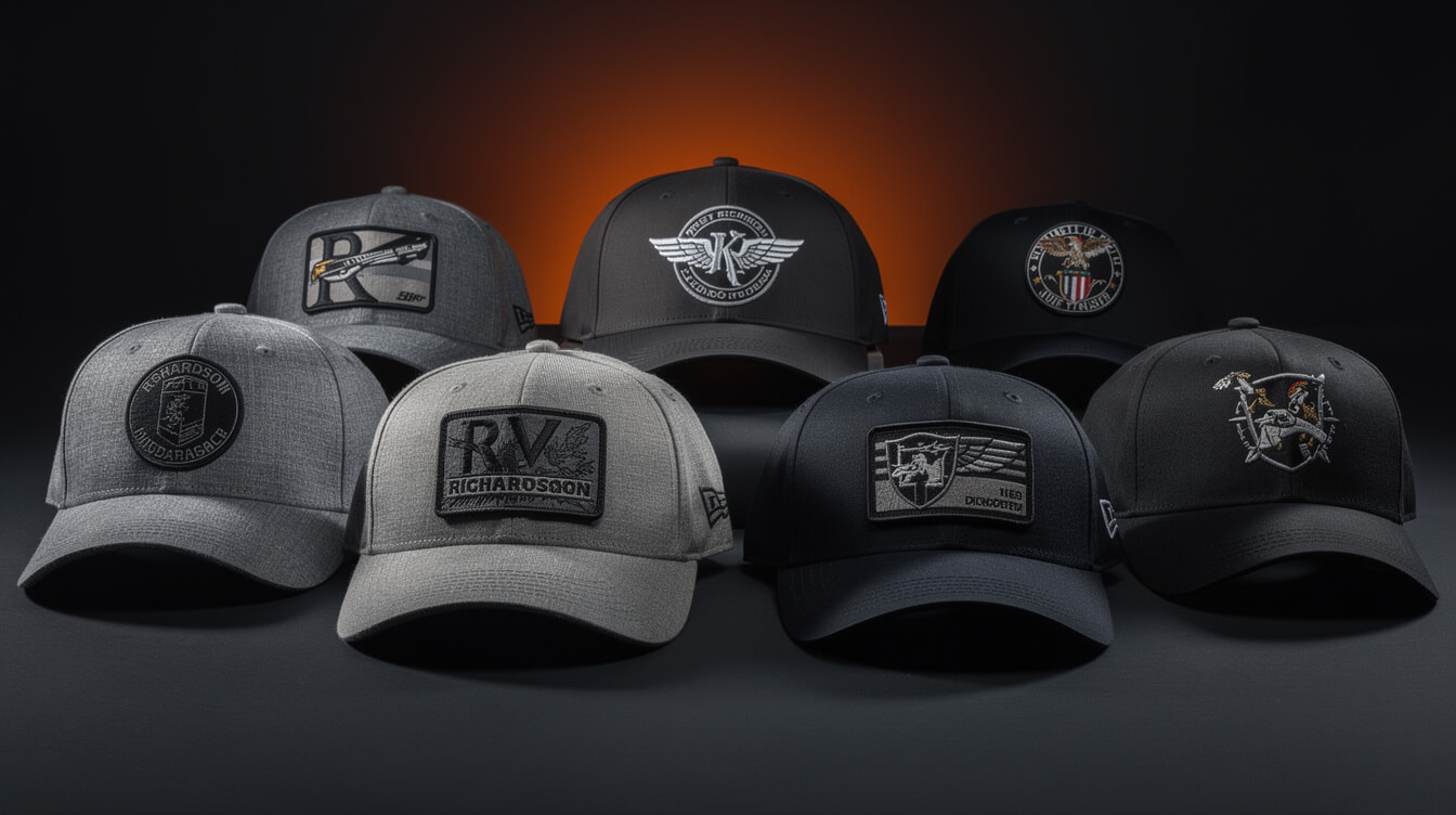 Custom hats with patches for POD sellers: embroidery vs leather vs PVC explained, and the headwear niche math