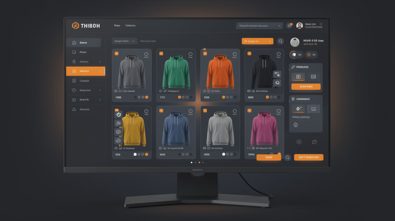 WooCommerce custom hoodie store variant management size color attributes