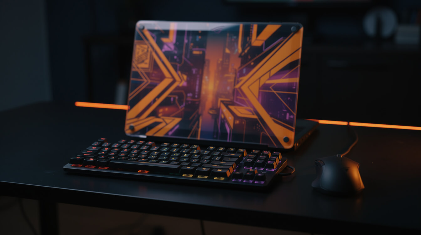 custom laptop case niche verticals: gaming, anime, WFH