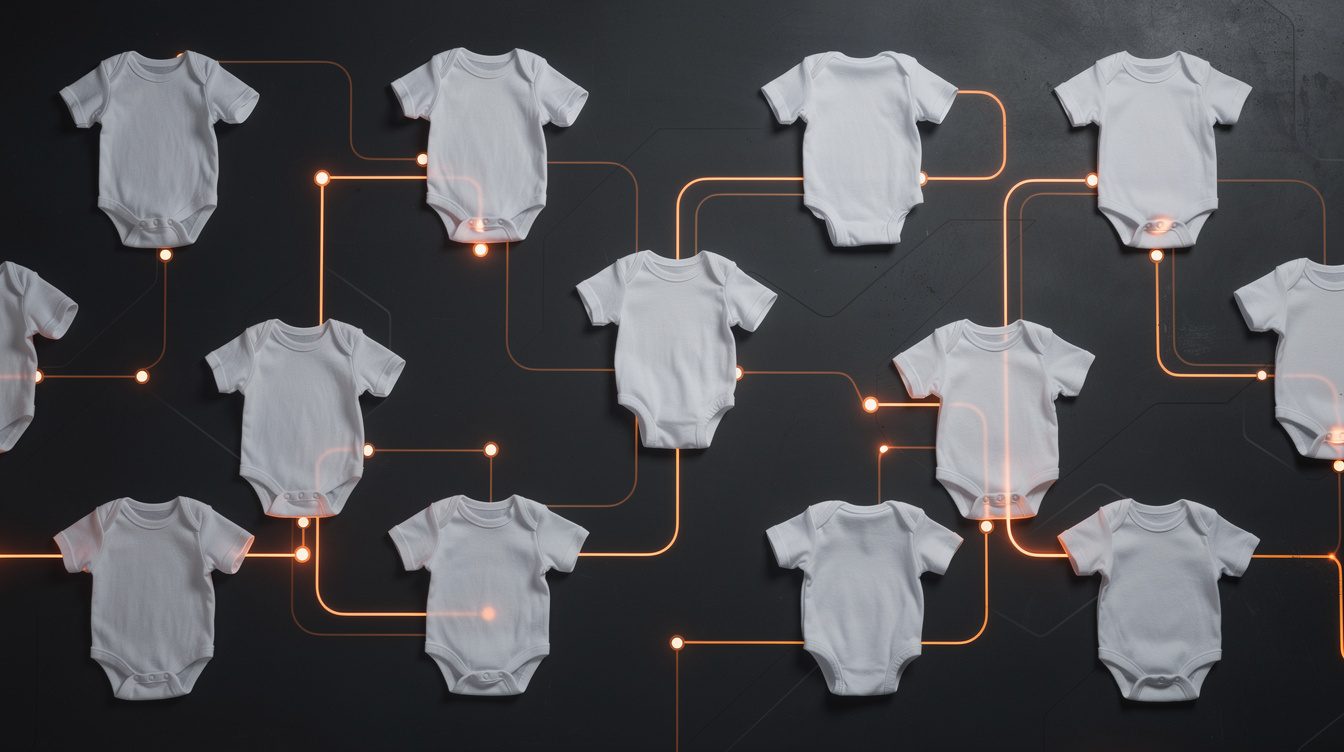 POD providers for custom baby bodysuits and newborn onesies